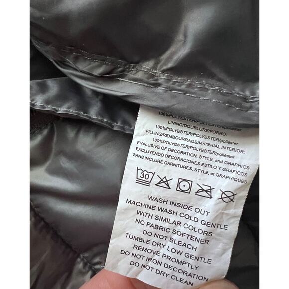 Fanatics Los Angeles Lakers NBA Mens Gray Puffer Zip Up Jacket 2XL Pockets Logo - Picture 12 of 12